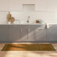 VidaXL Vloerkleed rechthoekig 70x200 cm bamboe bruin