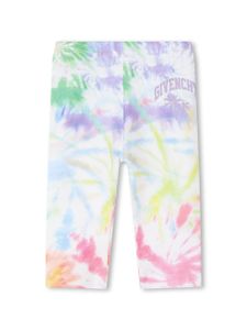 Givenchy Kids legging à imprimé feu d'artifice - Blanc