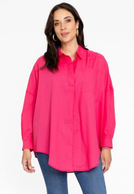 YOEK Blouse SOFT | Roze | Maat 54/56 YOEK Blouse SOFT | Roze | Maat 54/56
