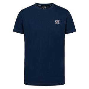 Cruyff Energized T-Shirt Kids Donkerblauw Wit