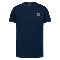 Cruyff Energized T-Shirt Kids Donkerblauw Wit