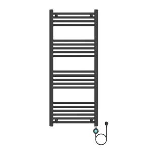 Elektische handdoekradiator Belrad | 120x50 cm | 700 watt | Mat zwart