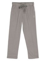 TRUSSARDI JUNIOR pantalon de jogging à logo brodé - Gris - thumbnail