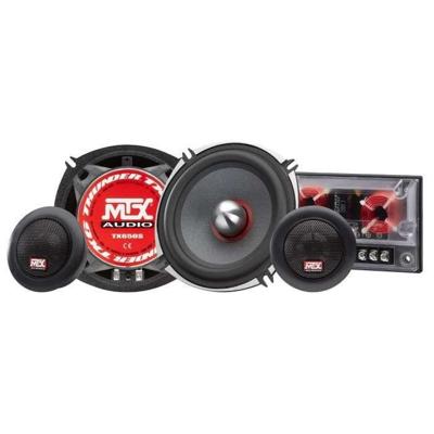 MTX TX650S Luidsprekerset 13 cm 2-weg 80 W RMS 4O aluminium chassis neodymium tweeter zijden dome-spoel TSV TIL