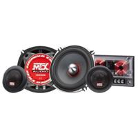 MTX TX650S Luidsprekerset 13 cm 2-weg 80 W RMS 4O aluminium chassis neodymium tweeter zijden dome-spoel TSV TIL