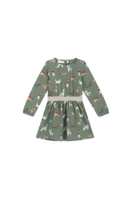 Someone winter jurk meisjes - khaki - Nel