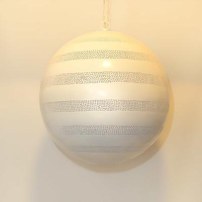 Hanglamp Aicha bol wit ø55cm