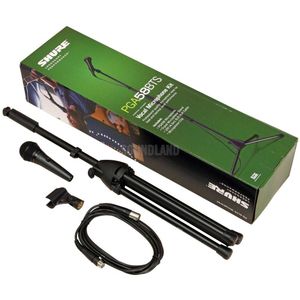 Shure PGA58BTS dynamische zang- en spraakmicrofoon met kabel en statief