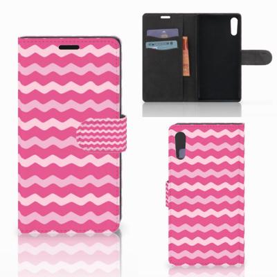 Sony Xperia XZ | Sony Xperia XZs | Telefoon Hoesje | Waves Pink