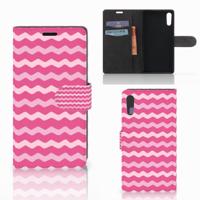 Sony Xperia XZ | Sony Xperia XZs | Telefoon Hoesje | Waves Pink