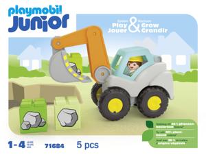 PLAYMOBIL Junior - Graafmachine Constructiespeelgoed
