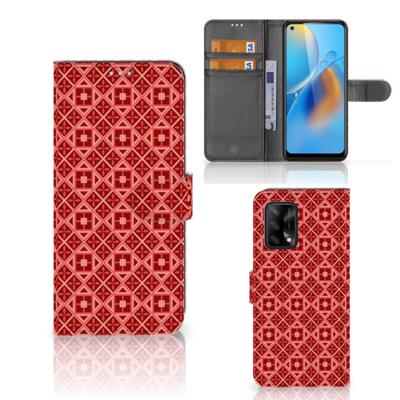 OPPO A74 4G | Telefoon Hoesje | Batik Rood