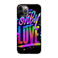 Only Love: Volledig geprint iPhone 12 Hoesje