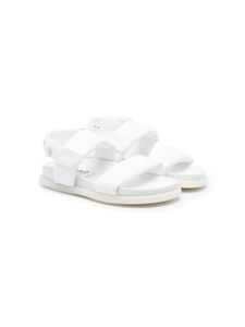 MM6 Maison Margiela Kids sandales à attache scratch - Blanc