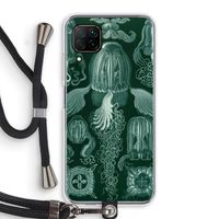 Haeckel Cubomedusae: Huawei P40 Lite Transparant Hoesje met koord