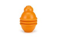 Beeztees sumo play - hondenspeelgoed - rubber - oranje - l - thumbnail