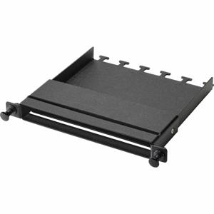 Renkforce RF-4746646 10 inch Systeemchassis voor patchkast Uittrekbaar Geschikt voor kastdiepte: 300 mm Zwart