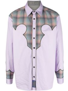 Maison Margiela chemise d'inspiration western - Violet