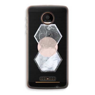 Creatieve toets: Motorola Moto Z Force Transparant Hoesje