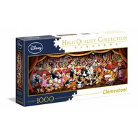Clementoni puzzel Panorama Disney orkest 1000 stukjes - thumbnail