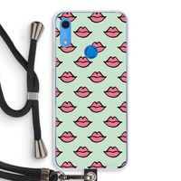 Lipjes: Huawei Y6s Transparant Hoesje met koord
