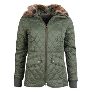 Damesjas Hawthorns olive/green