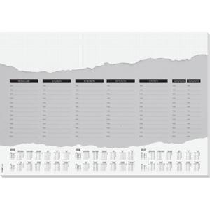 Sigel HO305 Bureau onderlegger Jaarplanner Wit (b x h) 595 mm x 410 mm