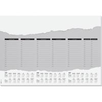 Sigel HO305 Bureau onderlegger Jaarplanner Wit (b x h) 595 mm x 410 mm