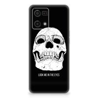 Silicone Back Case OPPO Reno7 4G Skull Eyes - thumbnail