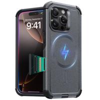 iPhone 16 Pro Cyber Tough Magnetic Case (Camera Control) - Grey