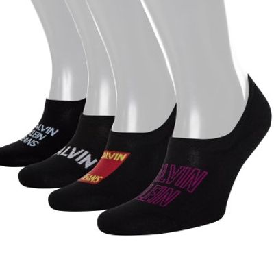 Calvin Klein 4 stuks Queens Logo Liner Socs * Actie *