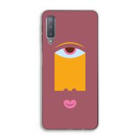 Mono V: Samsung Galaxy A7 (2018) Transparant Hoesje