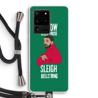 Sleigh Bells Ring: Samsung Galaxy S20 Ultra Transparant Hoesje met koord