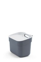 Curver ready to collect prullenbak GFT 5 liter donkergrijs-lichtgrijs