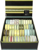 Creotime decoratielint 2 meter textiel groen 49 delig - thumbnail