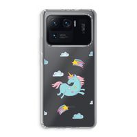 Vliegende eenhoorn: Xiaomi Mi 11 Ultra Transparant Hoesje