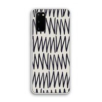 Marrakech Zigzag: Samsung Galaxy S20 Transparant Hoesje
