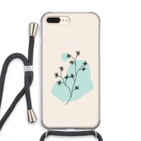 Love your petals: iPhone 7 PLUS Transparant Hoesje met koord