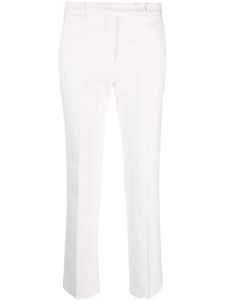 Incotex pantalon de tailleur en coton à plis marqués - Blanc