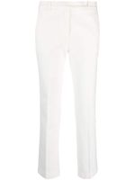 Incotex pantalon de tailleur en coton à plis marqués - Blanc