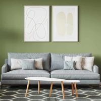 VidaXL Muurverf groen 2,5 l wandprint