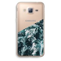Zee golf: Samsung Galaxy J3 (2016) Transparant Hoesje