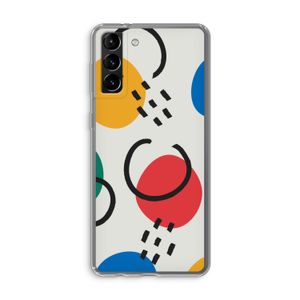 Illustratieve pop 3: Samsung Galaxy S21 Plus Transparant Hoesje