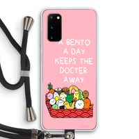 Bento a day: Samsung Galaxy S20 Transparant Hoesje met koord