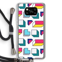 8-bit N°7: Xiaomi Poco X3 Pro Transparant Hoesje met koord 8-bit N°7: Xiaomi Poco X3 Pro Transparant Hoesje met koord