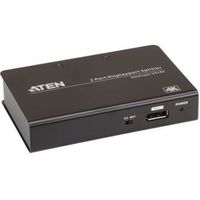 ATEN 2-Poorts DisplayPort Splitter Zwart