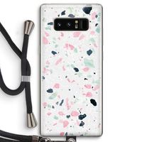Terrazzo N°3: Samsung Galaxy Note 8 Transparant Hoesje met koord