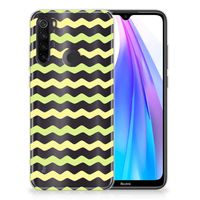 Xiaomi Redmi Note 8T TPU bumper Waves Yellow