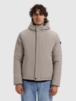 Pure Path Active Flex Short Parka Winterjas Heren Grijs - Maat M - Kleur: Grijs | Soccerfanshop