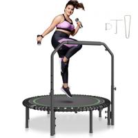 VEVOR Opvouwbare Mini Fitness Trampoline Trainingsrebounder voor volwassenen met handvat